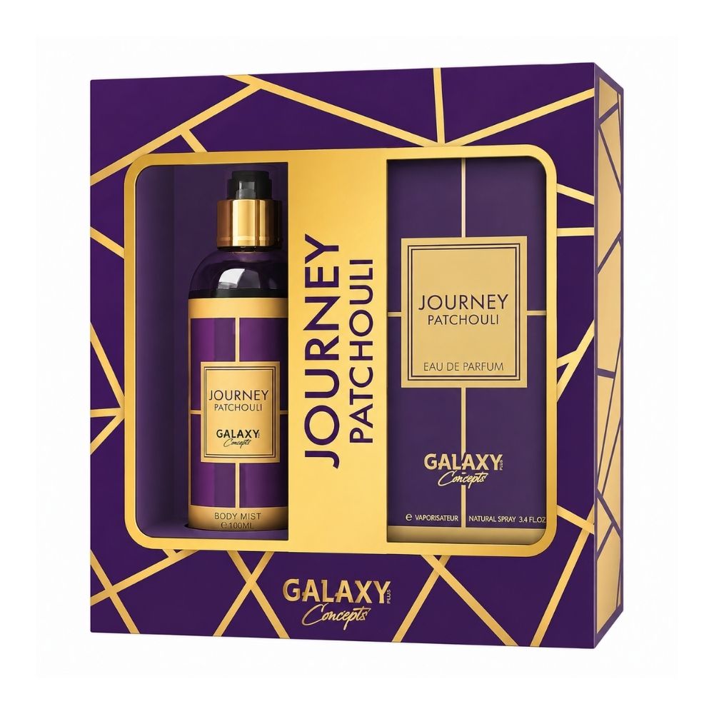 Galaxy_1000x1000px_Gift Set Journey Patchouli EDP 100 ml + Body Mist 100 ml