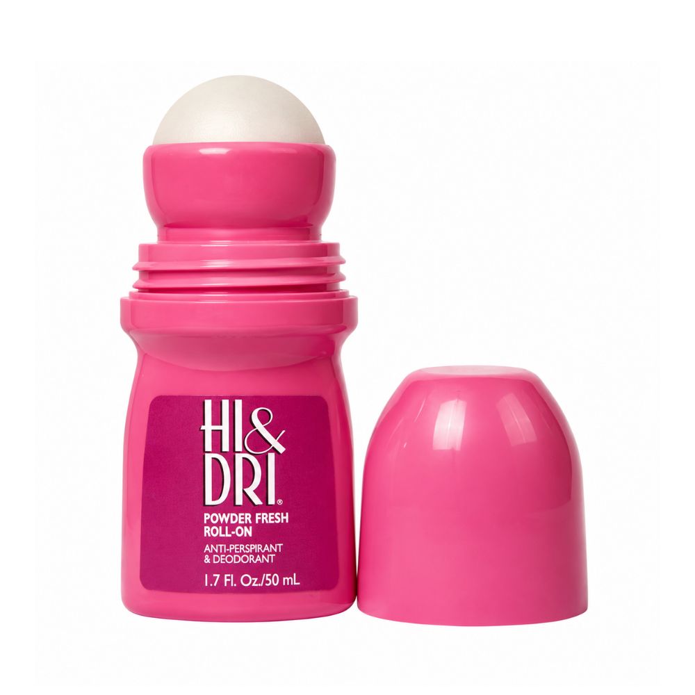 Hi&Dri_1000x1000px_Powder Fresh Roll-On Anti-Perspirant & Deodorant 50 ml