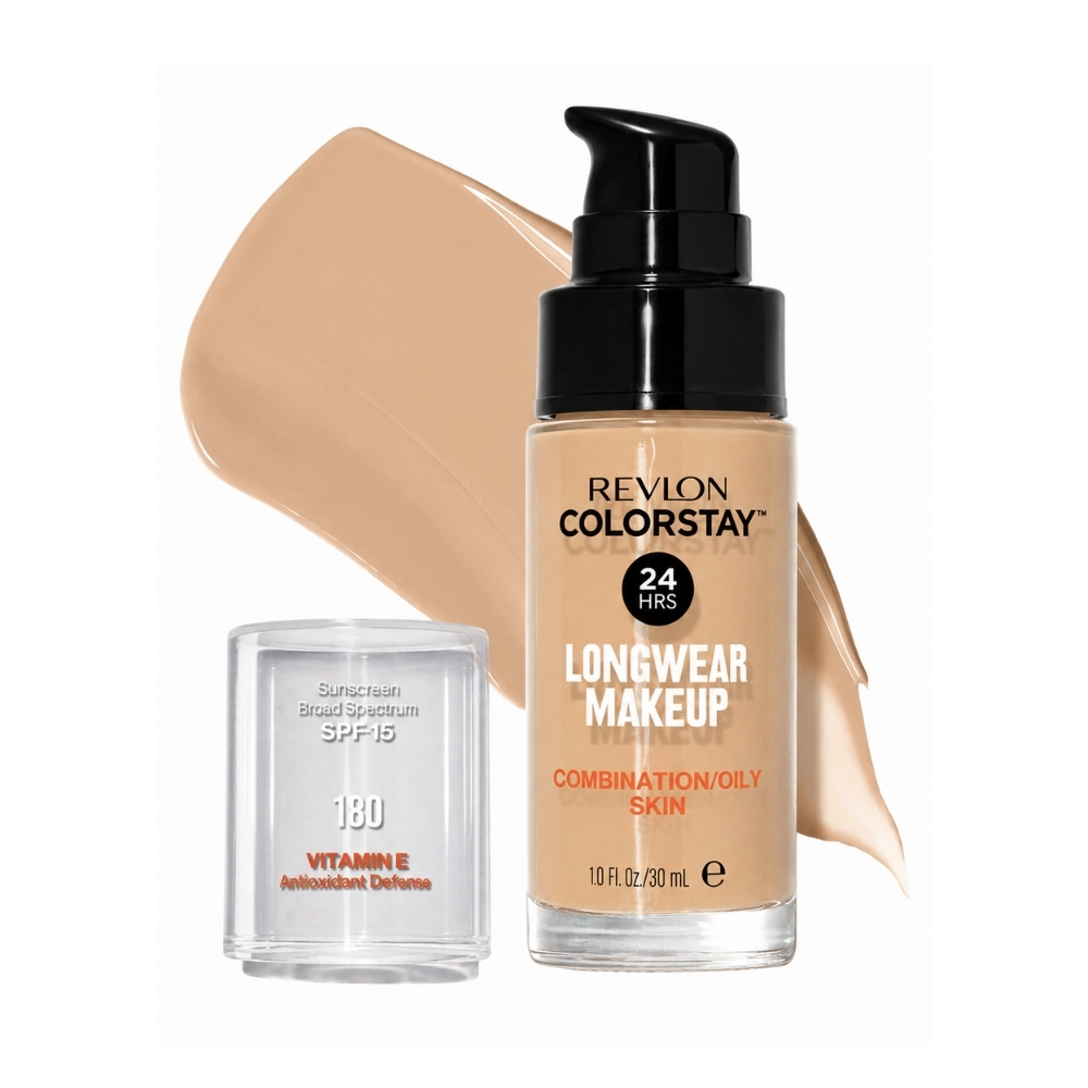 Revlon_1000x1000px_ColorStay Makeup for Combination Oily Skin 180 Sand Beige_6
