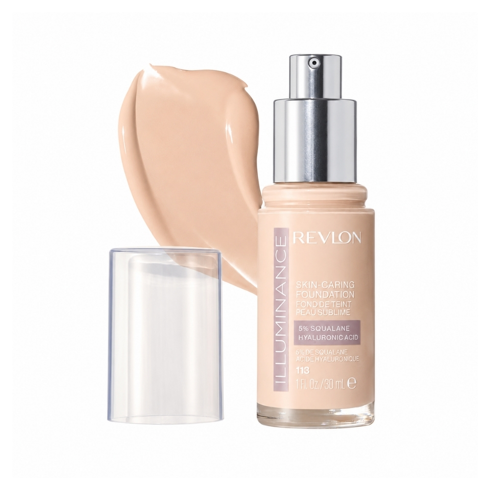 Revlon_1000x1000px_Illuminance Skin-Caring Foundation 113 Ivory Beige