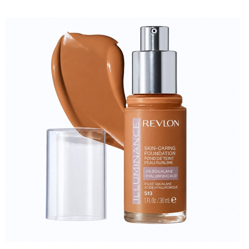 Revlon_1000x1000px_Illuminance Skin-Caring Foundation 513 Brown Suede